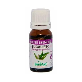HERDIBEL Aceite Esencial de Eucalipto 10ml para Aromaterapia, Masajes y Baños - Con Gotero, Efecto Refrescante y Reafirmante