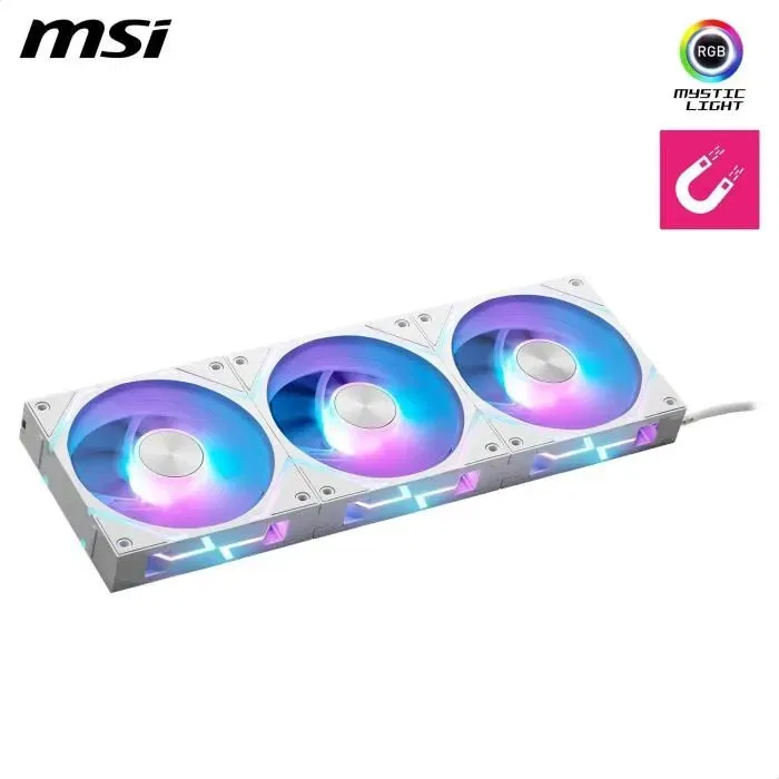 MSI Refrigeración para PC 306-7G24F04-809 MPG EZ120 ARGB BLANCO-3W