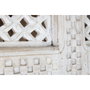 DKD Home Decor Estantería de Mango y MDF Tallado Blanco