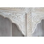 DKD Home Decor Estantería de Mango y MDF Tallado Blanco