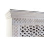 DKD Home Decor Estantería de Mango y MDF Tallado Blanco