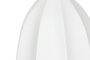 DKD Home Decor Jarrón Fibra Vidrio Blanco 34x34x100 cm