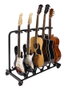 Soporte Boston Negro para 5 Guitarras