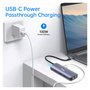 EQUIP Adaptador USB-C a 2xHDMI, RJ45, 2xUSB-A y USB-C 3.2 Gris Oscuro