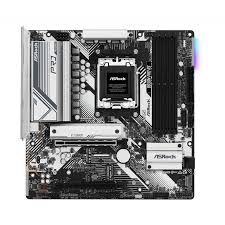 ASRock B650M Pro RS Placa Base AMD AM5 mATX con PCIe 5, DDR5, LAN 2.5G y 1xM.2 Gen5 para procesadores AMD Ryzen 9000/8000/7000