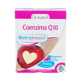 DRASANVI Coenzima Q10 30Mg. 30 Cápsulas | Nutrabasics Ubiquinona