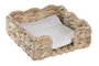 DKD Home Decor Servilletero de Jacinto de Agua y Metal Natural