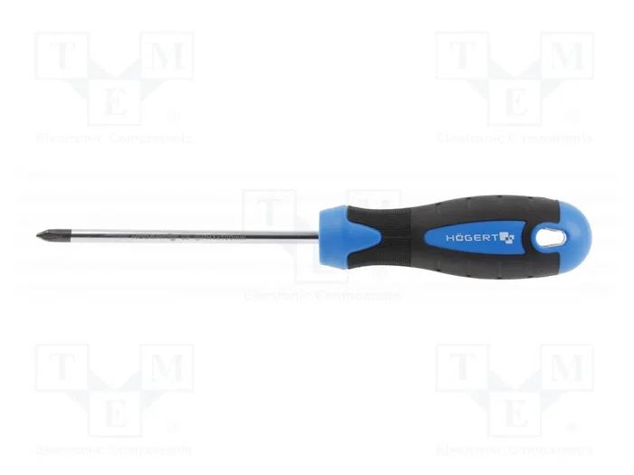 HÖGERT TECHNIK Destornillador estándar Phillips PH1 100mm HÖGERT TECHNIK Destornillador estándar Phillips PH1 100mm