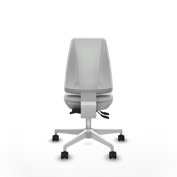 PIQUERAS Y CRESPO Silla de oficina Elche con mecanismo Asincro, Blanco