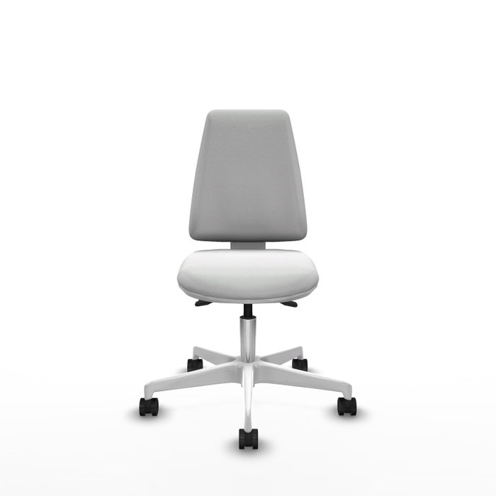 PIQUERAS Y CRESPO Silla de oficina Elche con mecanismo Asincro, Blanco