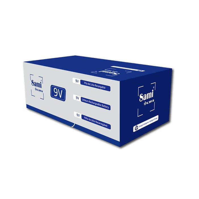 SAMI Pila Ultra recargable 9V Li-ion 5000mWh/1350mAh