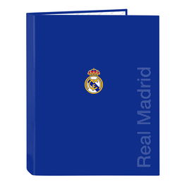 Carpeta de anillas Real Madrid C.F. Azul A4 26.5 x 33 x 4 cm