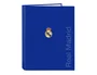 Safta Carpeta de cartón Folio 4 anillas mixtas Real Madrid 3ª equipación 25/26