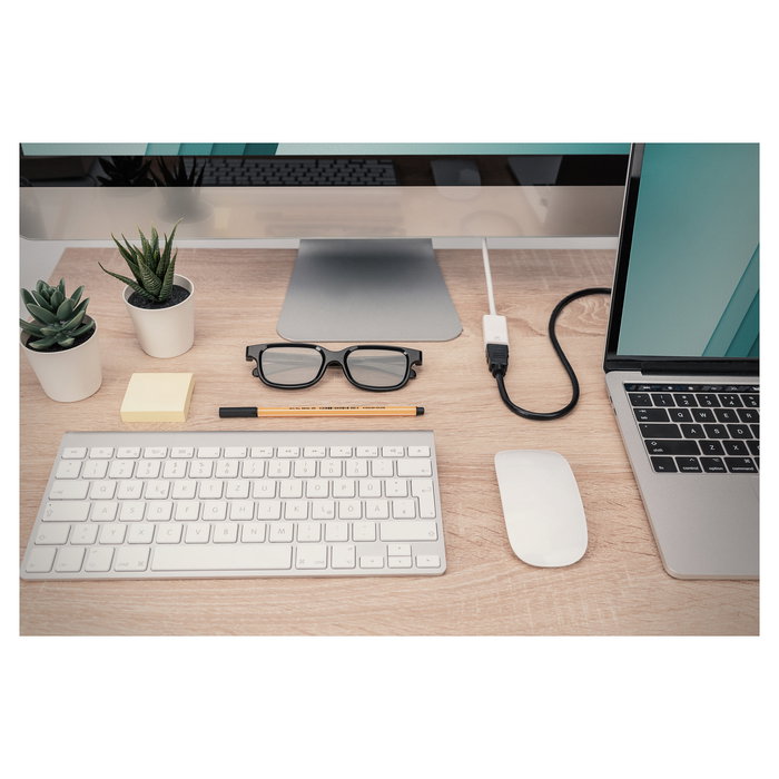 Digitus DA-70832 Adaptador Mini DisplayPort a HDMI Macho/Hembra 0.2m Activo Blanco