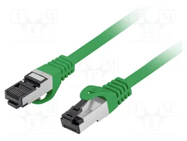 LANBERG Patch Cord Cat 8.1 S/FTP 1,5m Verde