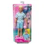 Barbie Muñeco Ken Barbie Beach Day CP4 Muñeco para Niños y Niñas de 3 Años y Más