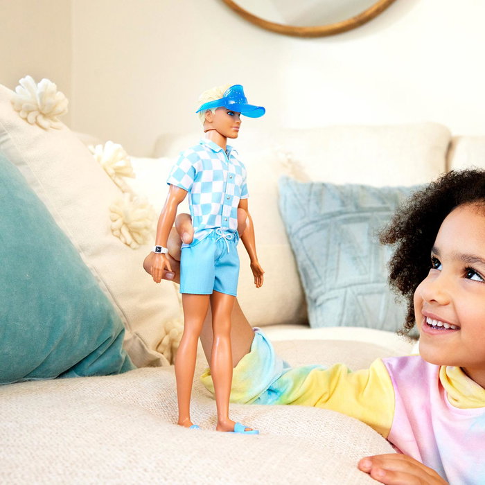 Barbie Muñeco Ken Barbie Beach Day CP4 Muñeco para Niños y Niñas de 3 Años y Más Barbie Muñeco Ken Barbie Beach Day CP4 Muñeco para Niños y Niñas de 3 Años y Más