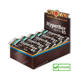 CROWN SPORT NUTRITION Hyperbar 45 Gominola Energética Neutra Pack 10 X 60G