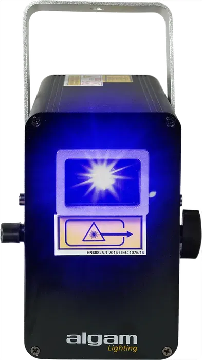 Algamlight Láser de Animación 1000mW Rosa Rojo Azul 638nm 450nm Clase 3B 20 Kpps 2000 Programas Auto Musical DMX Interior IP20