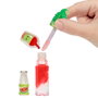 MGA Yummiland Lipgloss Maya Watermelon 120780 - Muñeca y Kit para Crear Labial con Olor y Purpurina