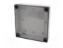 FIBOX MNX PC125/35LT Carcasa Universal de Policarbonato Gris