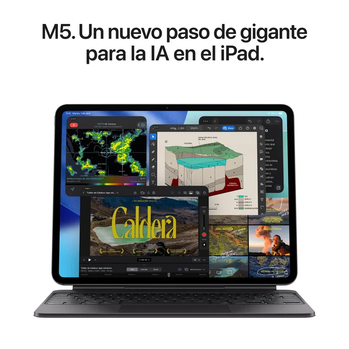 Apple iPad Pro 11 pulgadas M5 512 GB Wi-Fi + Cellular Negro espacial Apple iPad Pro 11 pulgadas M5 512 GB Wi-Fi + Cellular Negro espacial