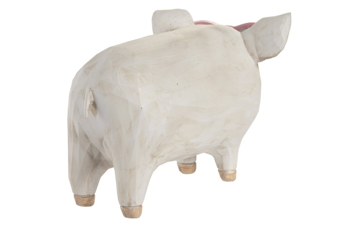DKD Home Decor Figura de Resina Cerdo Surtido de Colores