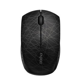 Rapoo 3300P Plus Ratón inalámbrico negro