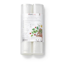 MagicVac Rollos de film para envasado al vacío ANP 30 cm x 6 m (2 unidades) inevitablemente transparentes
