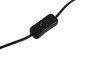 DKD Home Decor Lámpara Sobremesa Colonial Yute Hierro Natural Negro 17 x 52 x 57 cm