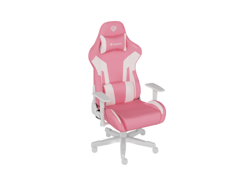 GENESIS Nitro 710 Silla Gaming Rosa y Blanco