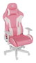 Genesis Nitro 710 Silla Gaming Ergonómica de Cuero Ecológico, Blanco, Rosa