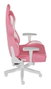 Genesis Nitro 710 Silla Gaming Ergonómica de Cuero Ecológico, Blanco, Rosa