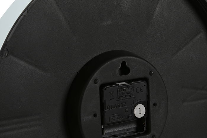 DKD Home Decor Reloj de Pared Azul Mostaza 4 x 30 x 30 cm (3 Unidades)