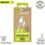 muvit for change cable USB a Tipo C 3A/27W 0.2m blanco