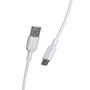 muvit for change cable USB a Tipo C 3A/27W 0.2m blanco