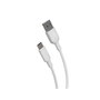 muvit for change cable USB a Tipo C 3A/27W 0.2m blanco