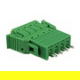 DeLOCK Terminal Block Set 65970, 4 Pines 3.81 mm para Placa de Circuito, Vertical, 24-12 AWG, -40 a 105 grados C