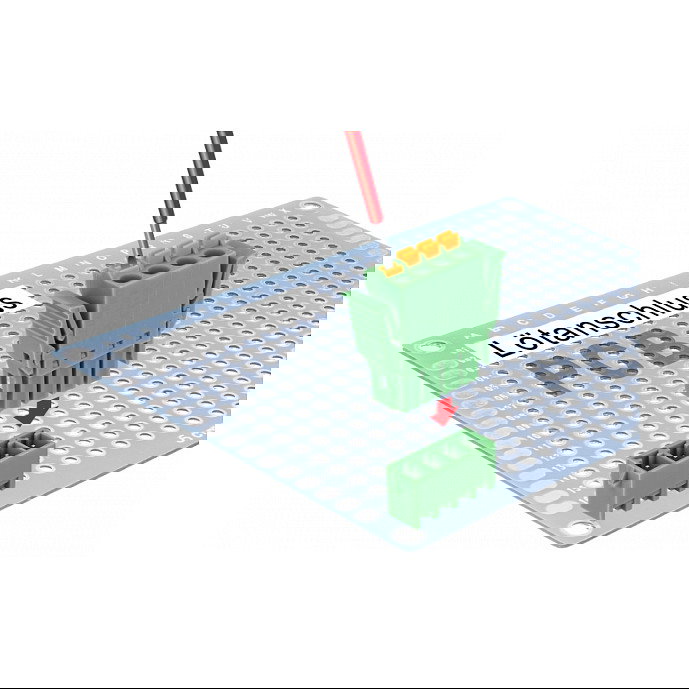 DeLOCK Terminal Block Set 65970, 4 Pines 3.81 mm para Placa de Circuito, Vertical, 24-12 AWG, -40 a 105 grados C