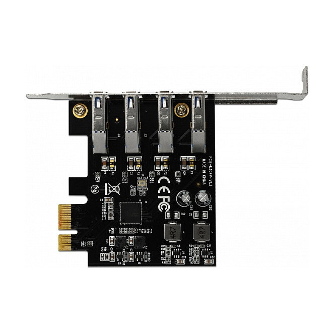 DeLOCK 90304 Tarjeta PCIe a 4 puertos USB 3.2 Gen 1 DeLOCK 90304 Tarjeta PCIe a 4 puertos USB 3.2 Gen 1