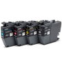 Brother Pack de 4 cartuchos de tinta LC3217VAL (Negro, Cian, Magenta, Amarillo) de alta calidad
