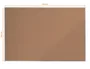 NOBO Tablero de anuncios de corcho Essence con marco de aluminio 180x120 cm