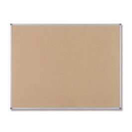 Tablero Corcho Nobo Essence Marco Aluminio 180X120 Cm