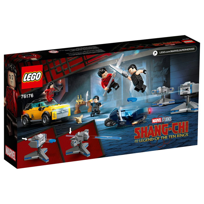 LEGO 76176 Marvel Avengers Escape de los Diez Anillos, Set de Construcción con 4 Minifiguras, 321 Piezas, para Niños de 7 a 99 Años