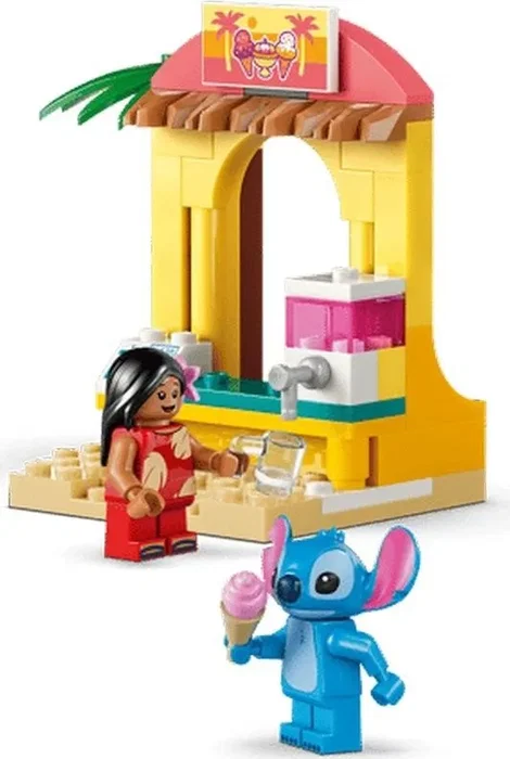 LEGO Disney Lilo & Stitch Diversión en la Playa 43296 - Juguete de Construcción +4 años (113 piezas)