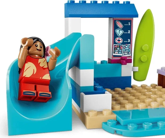 LEGO Disney Lilo & Stitch Diversión en la Playa 43296 - Juguete de Construcción +4 años (113 piezas)