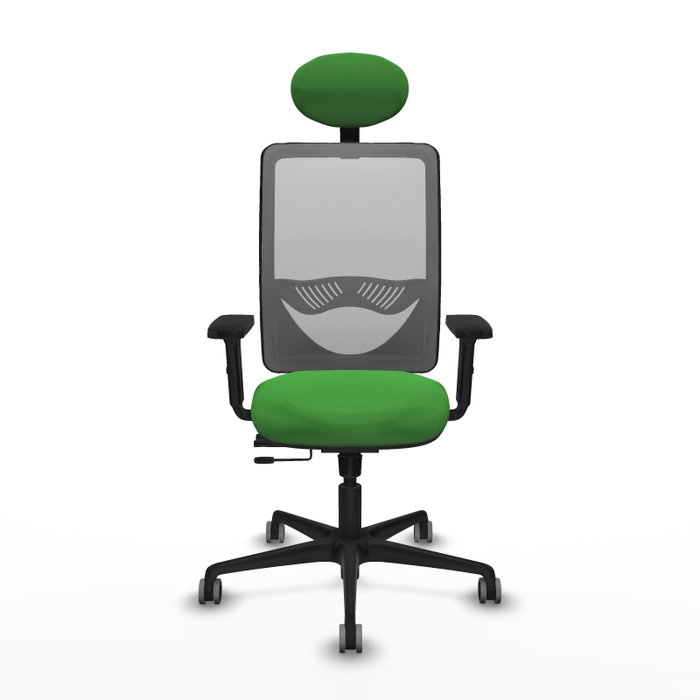PIQUERAS Y CRESPO Silla de oficina Zulema Verde con mecanismo Sincro/Traslack PIQUERAS Y CRESPO Silla de oficina Zulema Verde con mecanismo Sincro/Traslack