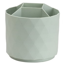 Cosmetic Club Organizador Giratorio de Cosméticos, 5 Secciones, 360 Grados, Diámetro 13 cm, Ideal para Productos de Belleza y Manualidades (Color Surtido)