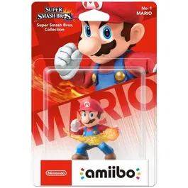 Nintendo Figura Amiibo Mario N°1 Colección Super Smash Bros.
