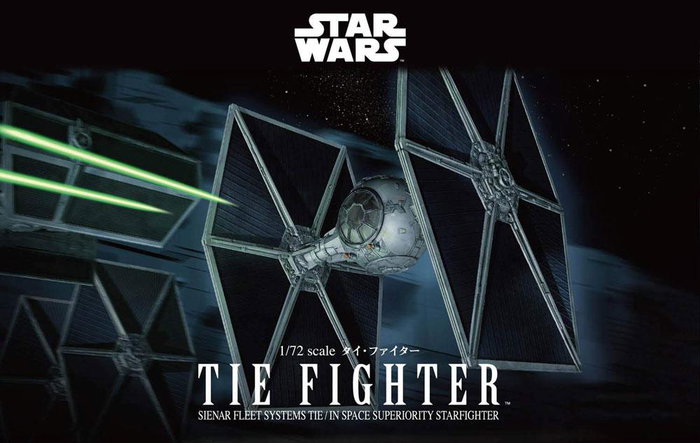 Star Wars Maqueta 1/72 TIE Fighter
